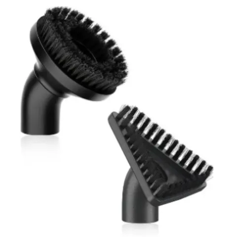 FLOWSTEAM® Handstoomreiniger - 2 x Losse Borstel (Driehoekige stoomborstel & Grote ronde borstel) – afbeelding 1