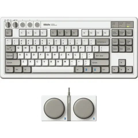 8BitDo Retro Mechanical Wireless Keyboard-M Edition (PC) Nieuw – afbeelding 1