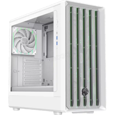 GameMax CLAW 460 WH Midi Tower Wit – afbeelding 1