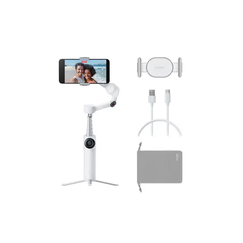 Insta360 - Flow 2 Standard Bundle - Summit White – afbeelding 1