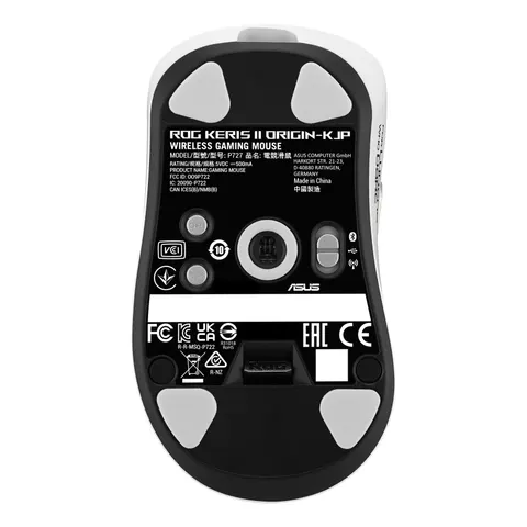 ASUS ROG Keris II Origin-KJP mouse Gaming Right-hand RF Wireless + Bluetooth + USB Type-A Optical 42000 DPI – image 1