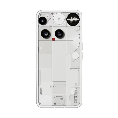 Nothing Phone (3) 16/512GB Wit – Glyph Interface & 50MP Camera – afbeelding 1