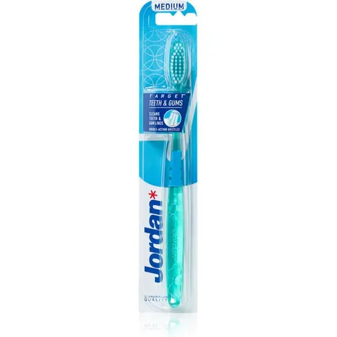 Jordan Target Teeth & Gums Medium Tandenborstel 1 st – afbeelding 1