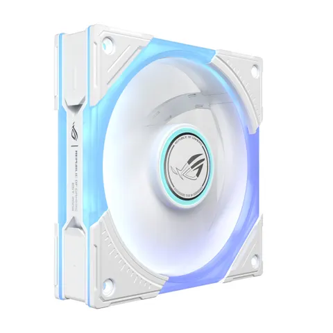 ASUS ROG Eurux GR120 ARGB Reverse Fan White Edition - Single Pack Comp – image 1