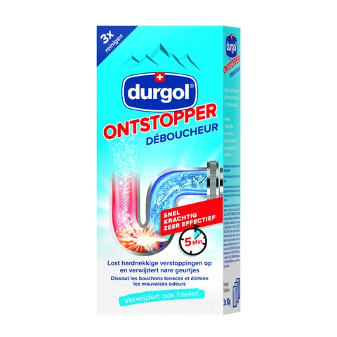 Afvoerontstopper Durgol poeder 50 gram – afbeelding 1