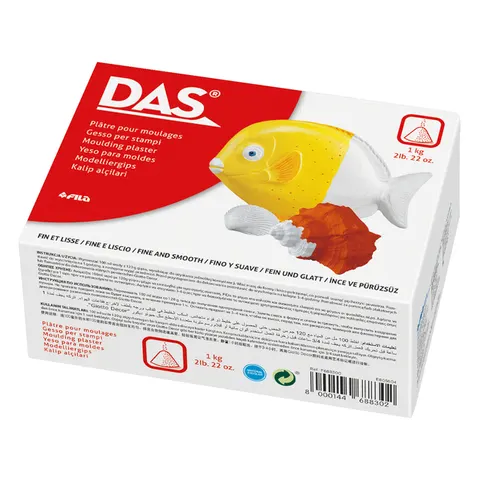 Gipspoeder DAS 1000 gram wit – afbeelding 1