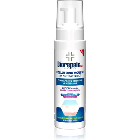 Biorepair Plus Antibacteriële Mousse Mondspoeling - 200 ml – afbeelding 1