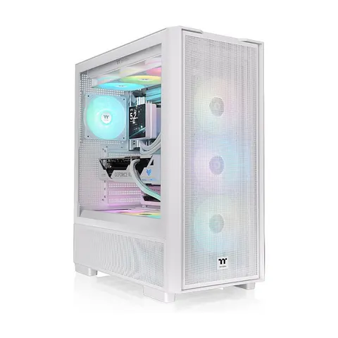 Thermaltake S380 TG ARGB – Weiß – Bild 1