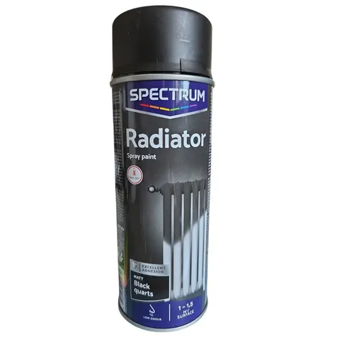 Radiator spuitverf | 400 ml | Hittebestendig| wit – afbeelding 1