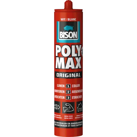Bison polymax original Wit 425gr – afbeelding 1