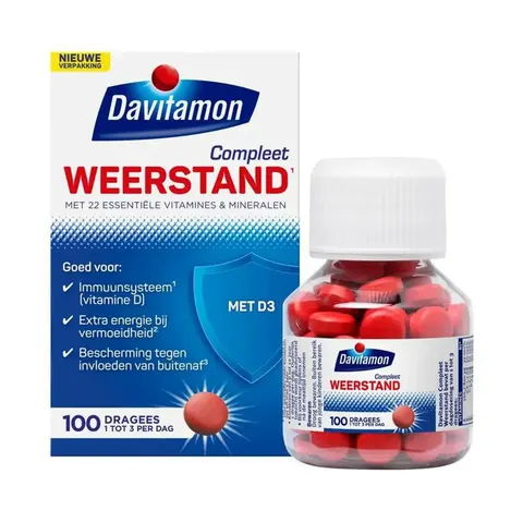 Multi-vitamine Davitamon Compleet 100 stuks – afbeelding 1
