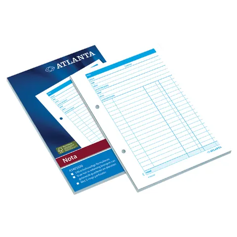 Notablok Atlanta A5 100vel – afbeelding 1