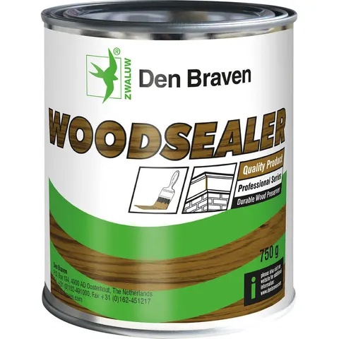 Zwaluw woodsealer coating Wit 750gr – afbeelding 1