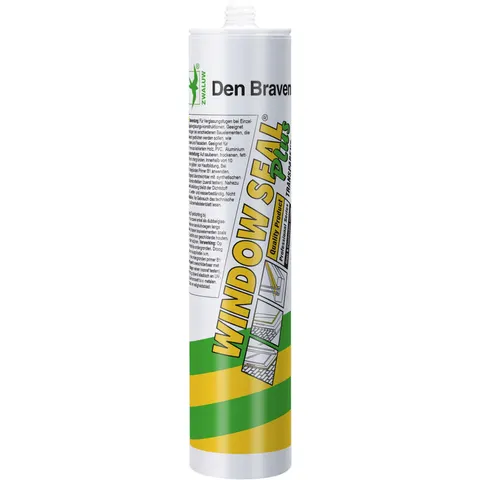 Zwaluw Window Seal Plus beglazingskit Wit 310ml – afbeelding 1