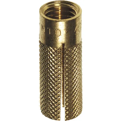 FIS Messing spreidpluggen M8 (30 Stuks) – afbeelding 1