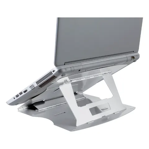 Laptopstandaard Quantore verstelbaar aluminium – afbeelding 1