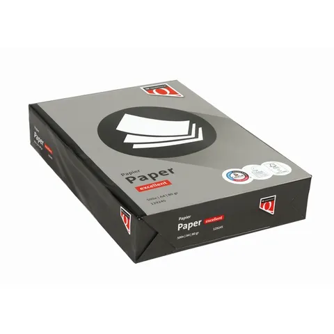 Kopieerpapier Quantore Excellent A4 80gr wit 500 vel – afbeelding 1