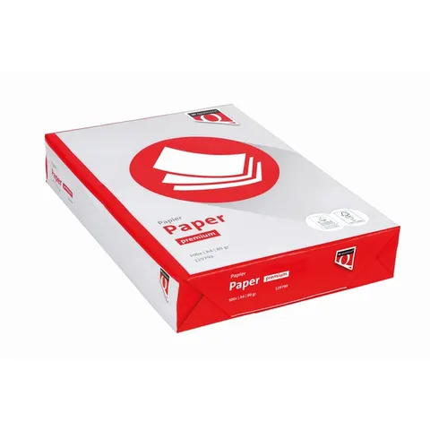 Kopieerpapier Quantore Premium A4 80gr wit 500 vel – afbeelding 1