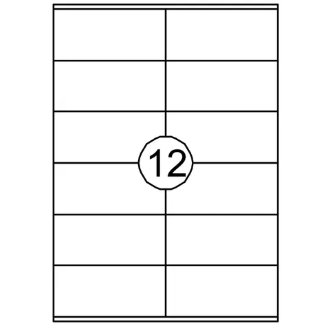 Etiket Quantore 105x48mm 1200 stuks – afbeelding 1