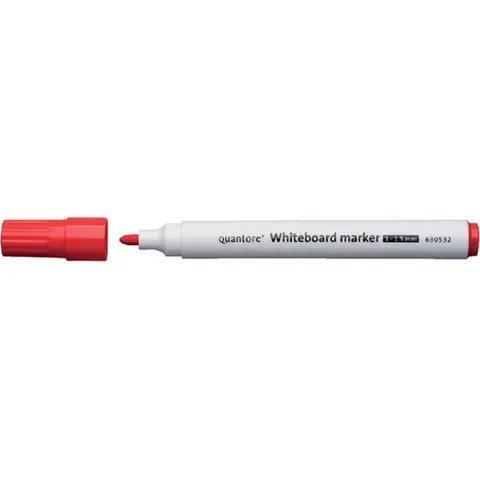 Whiteboardstift Quantore Rond 1 1 5mm Rood – afbeelding 1