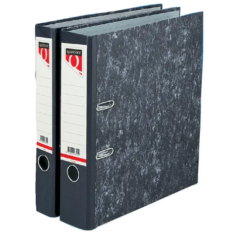 Ordner Quantore A4 80mm karton gewolkt – afbeelding 1