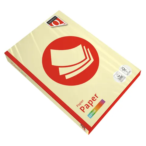 Kopieerpapier Quantore Colour A3 80gr kanariegeel 500 vel – afbeelding 1