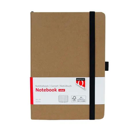 Notitieboek Quantore A5 lijn kraft – afbeelding 1