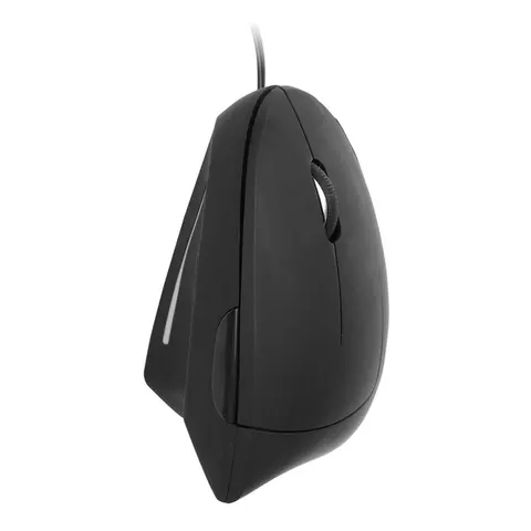Muis quantore ergonomisch bedraad usb-a zwart – afbeelding 1
