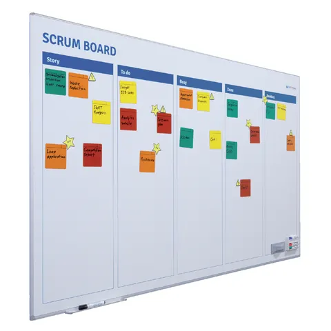 Scrum bord + starterkit scrum 90x120cm – afbeelding 1