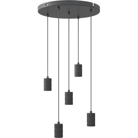 Hanglamp Calex Multi Cord Rond 5xE27 – afbeelding 1