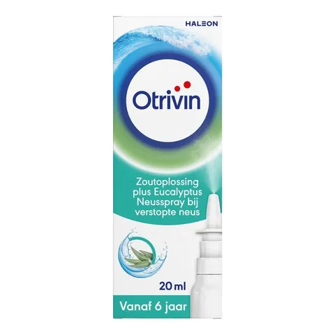 Neusspray Otrivin zoutoplossing eucalyptus 20ml – afbeelding 1