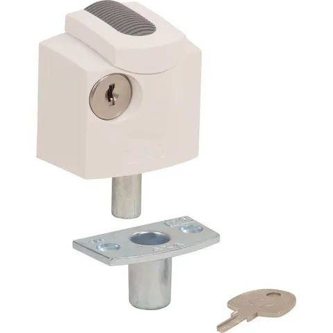 AXA 3012 oplegslot SKG Wit – afbeelding 1