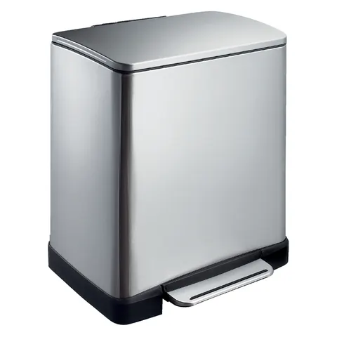 Pedaalemmer EKO E-Cube 9+10 liter rvs – afbeelding 1