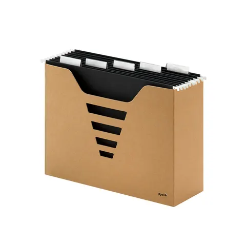 Hangmappenbox Kraft Line A4 + 5 hangmappen – afbeelding 1