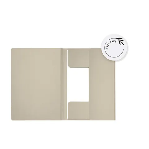Dossiermap Djois Secolor Tree-Free folio 3 kleppen 226gr beige – afbeelding 1