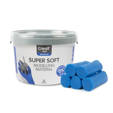 Klei Creall supersoft blauw 1750gram – afbeelding 1
