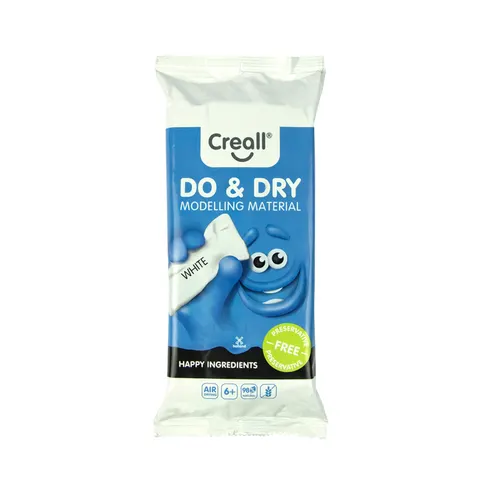 Klei Creall do & dry wit 1000gr – afbeelding 1