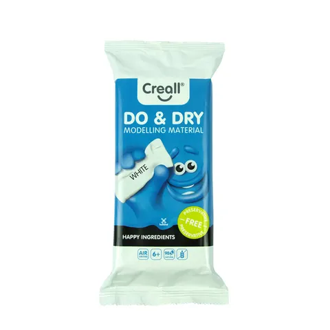 Klei Creall do & dry airdrying wit 500gr – afbeelding 1