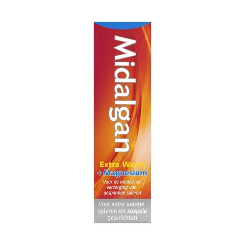 Spierbalsem Midalgan Extra Warm + Magnesium 60gr – afbeelding 1