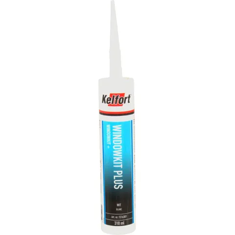 Kelfort windowkit plus Wit 310ml – afbeelding 1