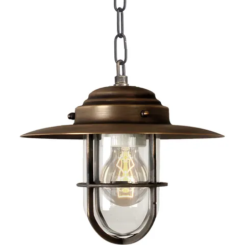KS Verlichting Labenne Verandalamp Brons/Koper – afbeelding 1