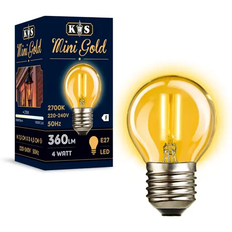 KS Verlichting Mini Gold LED 4W – afbeelding 1