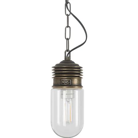 KS Verlichting Genius Hanglamp Brons – afbeelding 1