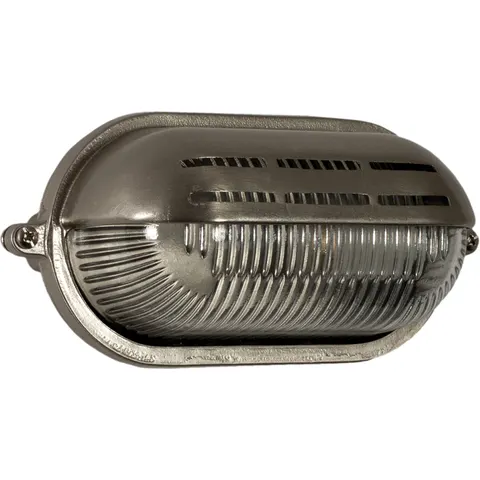 KS Verlichting Gulf Scheepslamp Nikkel – afbeelding 1