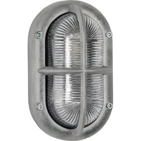 KS Verlichting Scheepslamp Oculus Ruw Aluminium – afbeelding 1