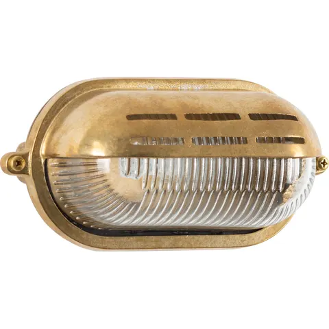 KS Verlichting Gulf 2 Scheepslamp Messing – afbeelding 1