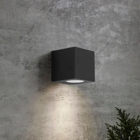KS Verlichting Big Levi Muurlamp Zwart – afbeelding 1