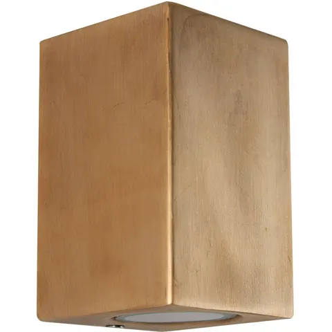 KS Verlichting Geo Muurlamp Messing – afbeelding 1