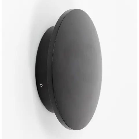 KS Verlichting Eclips Muurlamp Zwart Medium – afbeelding 1