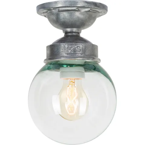 KS Verlichting One-Eighty Rond Plafondlamp Zilver – afbeelding 1